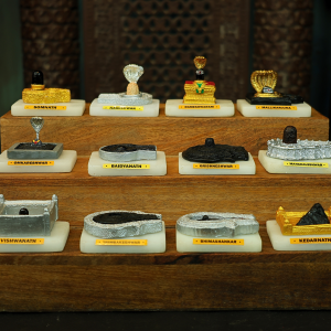 12 jyotirlinga replica miniatures