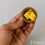 Dhokla miniature keychain - Image 3