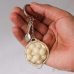 Rasgulla Miniature Keychain - Image 2