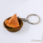 Samosa Miniature Keychain - Image 2