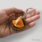 Samosa Miniature Keychain