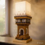 Sehar Haveli Lamp – Miniature Urban Haveli Facade | Handcrafted Heritage Light