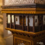 Sehar Haveli Lamp – Miniature Urban Haveli Facade | Handcrafted Heritage Light - Image 7