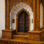 Sehar Haveli Lamp – Miniature Urban Haveli Facade | Handcrafted Heritage Light - Image 3