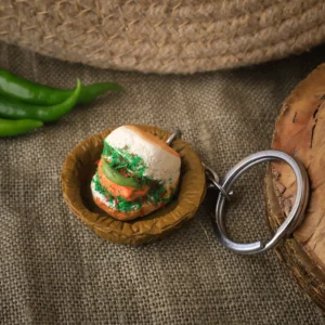 Vada Pao Keychain