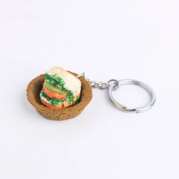 Vada-pao-keychain