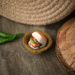 Vada Pao Miniature Fridge Magnet