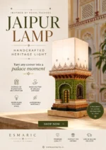 Jaipur Lamp – Miniature Architectural Facade | Handcrafted Heritage Light - Image 11